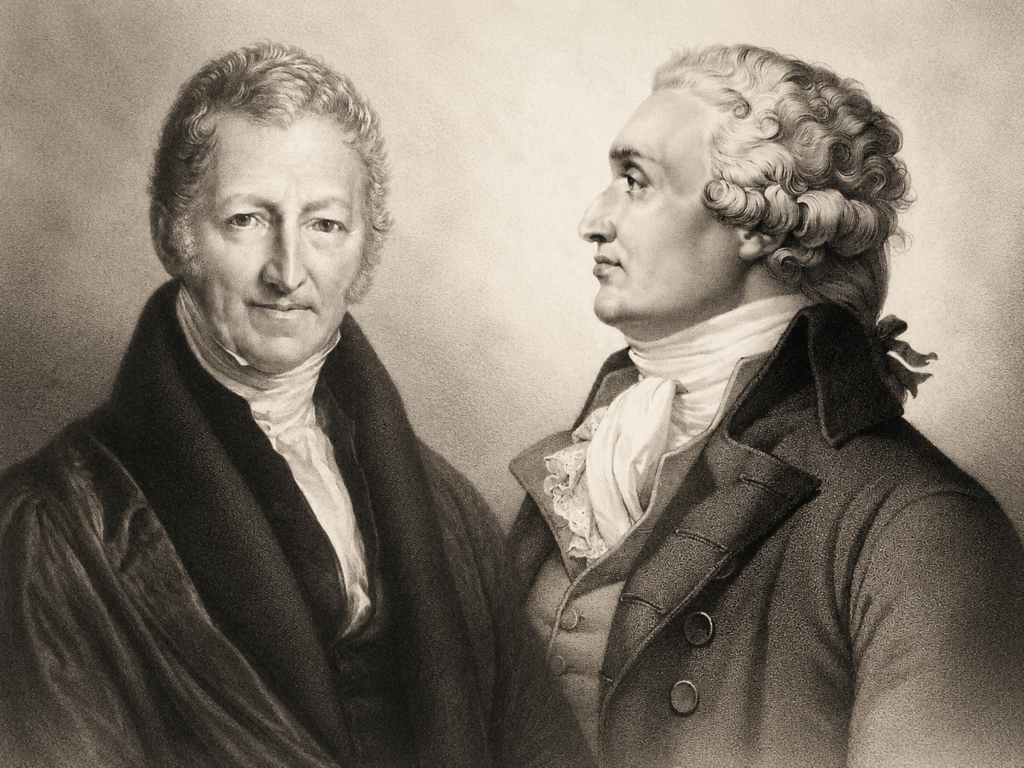 Thomas Malthus y el marqués de Condorcet: dos miradas sobre la población mundial